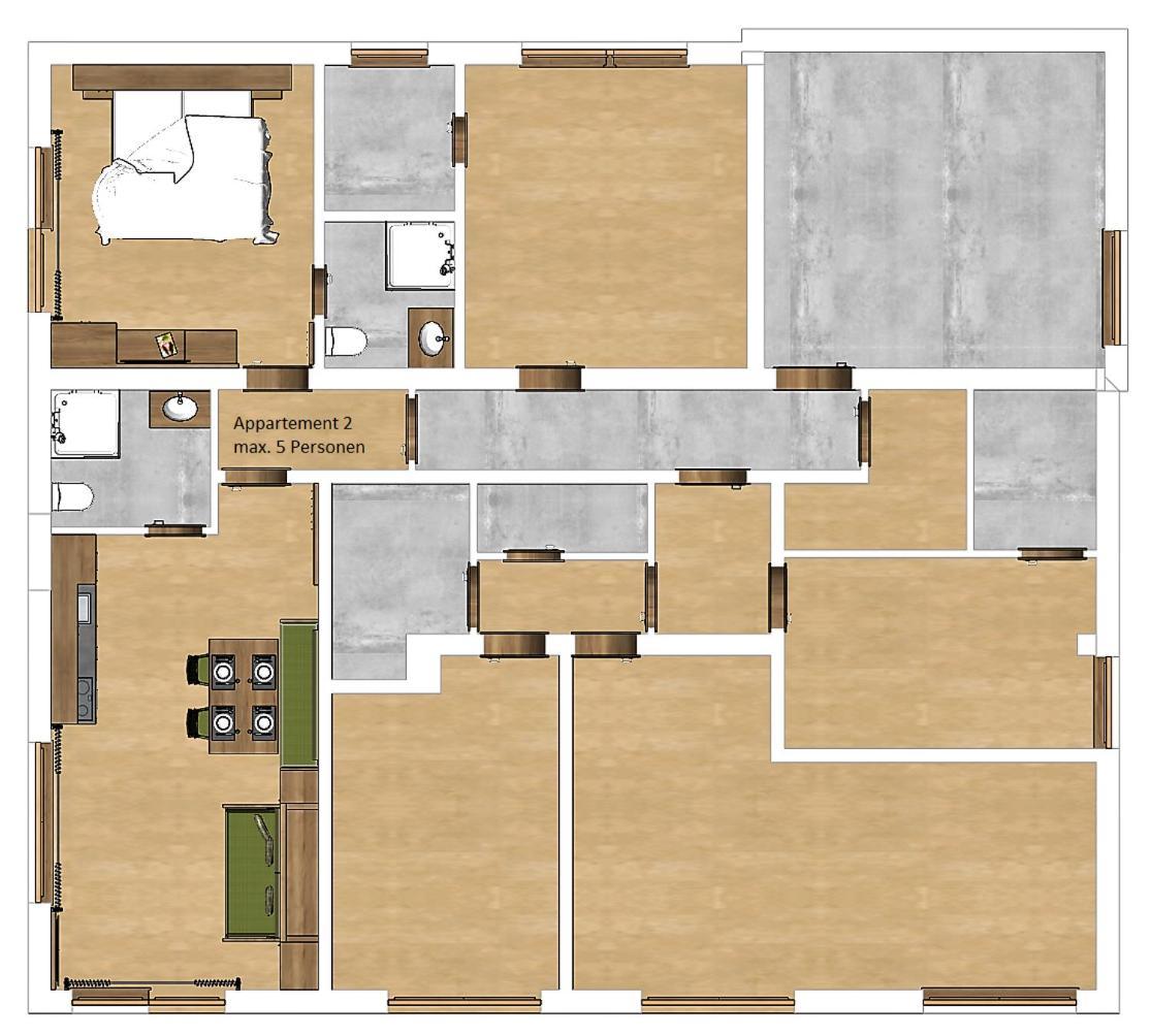 Appartements Alpin Saalbach-Hinterglemm Ruang foto